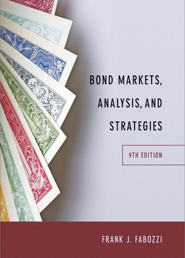 Bond Markets Analysis and Strategies 9th Edition