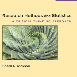 Research Methods and Statistics A Critical Thinking Approach 5th Edition